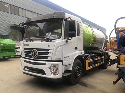 国六东风专底D3吸污车(10方)