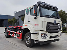 国六重汽豪沃勾臂垃圾车