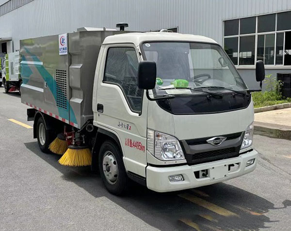 国六福田小卡之星扫路车
