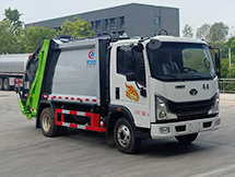 国六重汽豪曼压缩垃圾车