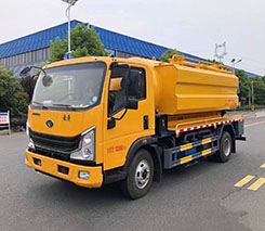 国六重汽豪曼10方清洗吸污车