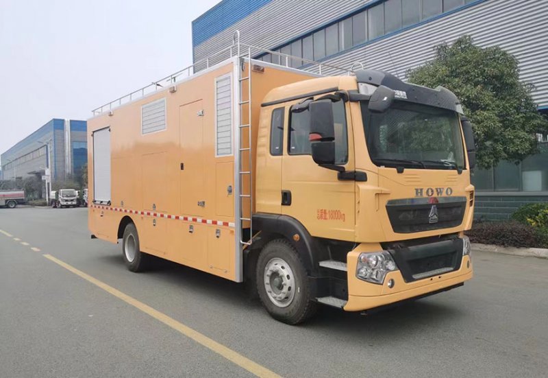 程力排涝车重汽豪沃大流量应急排水抢险车