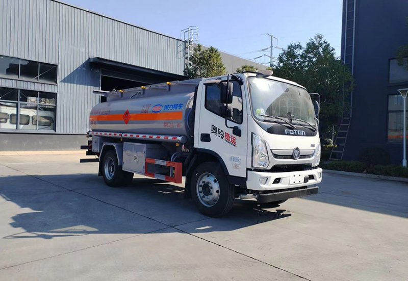 程力油罐车国六福田奥铃10方加油车